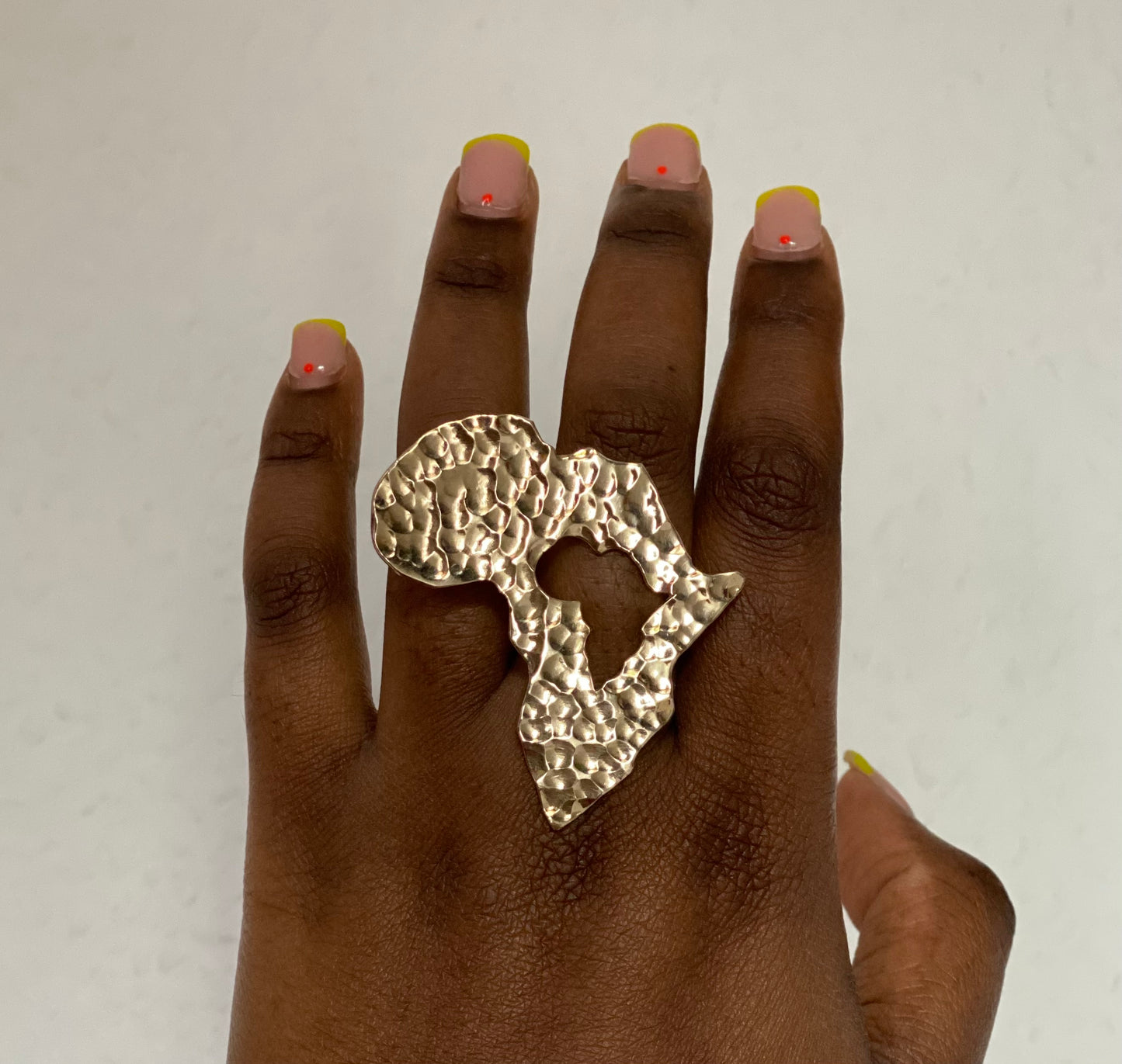 Map of Africa designs Rings