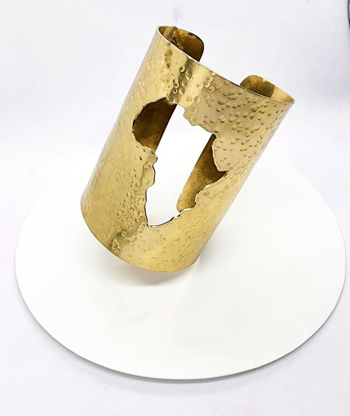 Africa Brass Plate Hand cuff