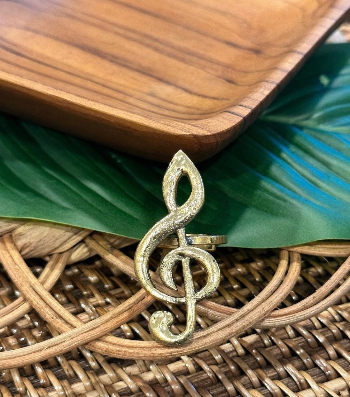 Music Note Ring