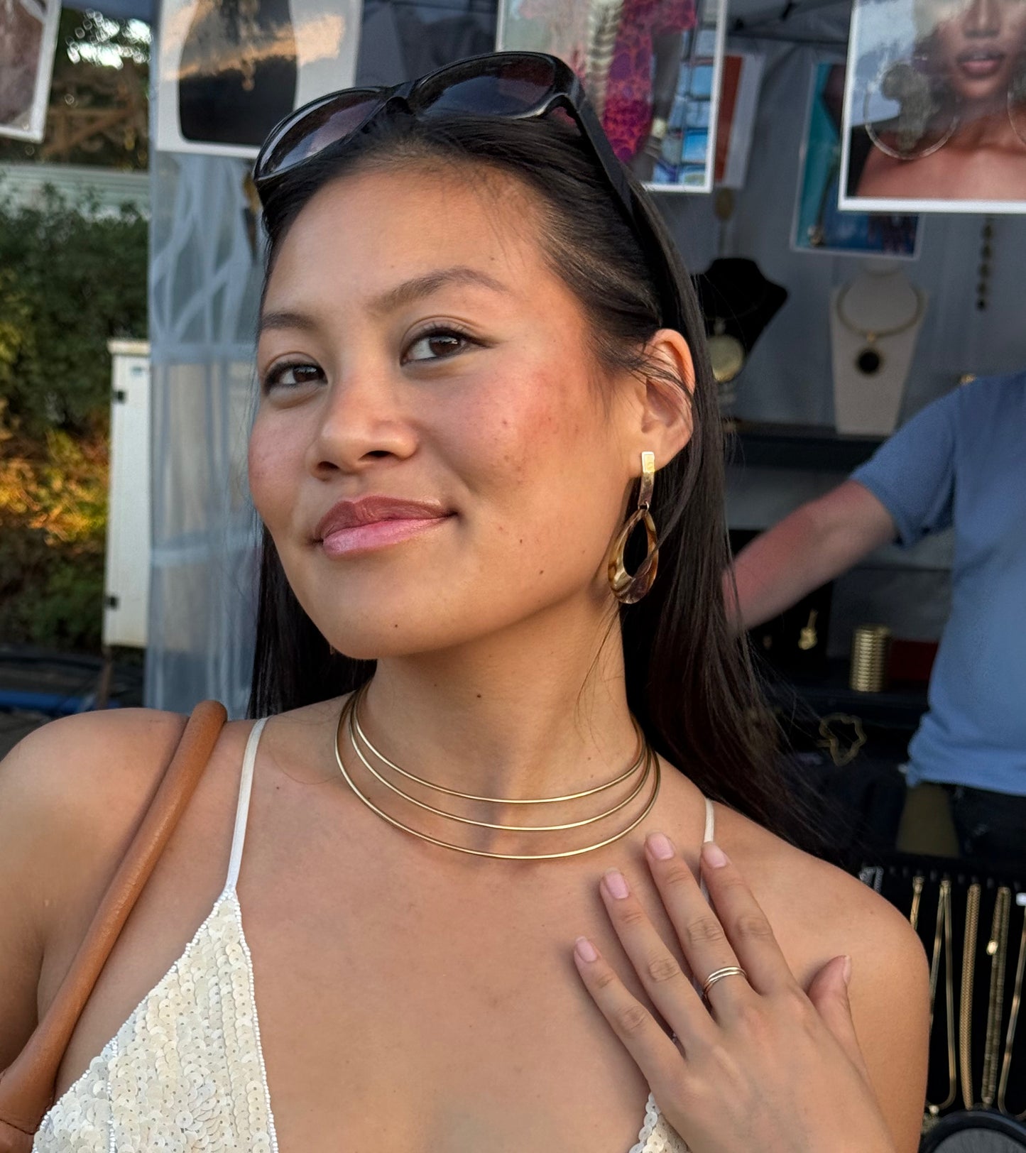 Tatu Brass Chocker
